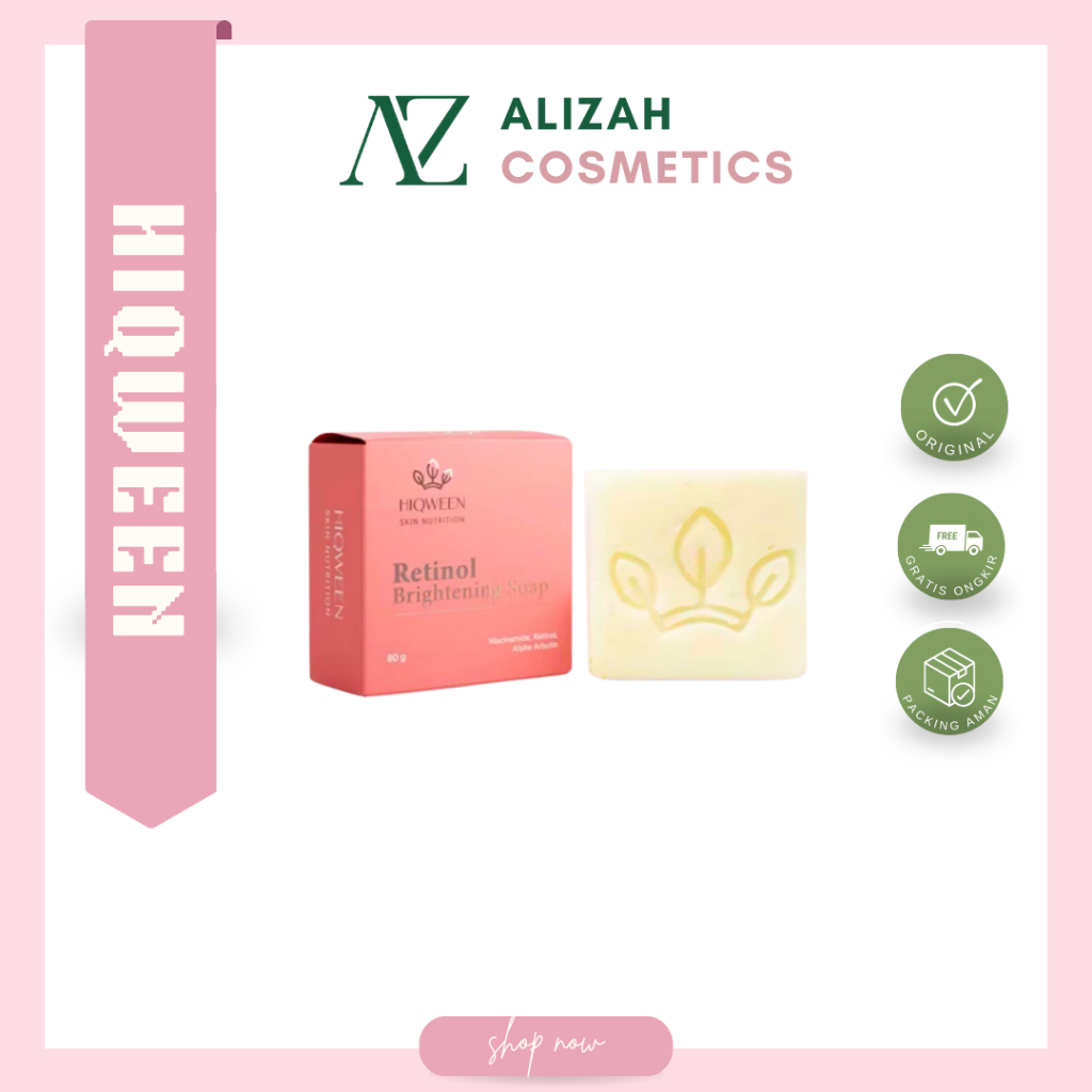 Hiqween Retinol Brightening Soap Skin Nutrition