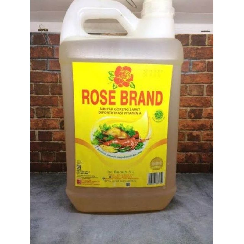 

[] Rosebrand 5 Liter/ 1 Jerigen Minyak Alami goreeng berkualitas