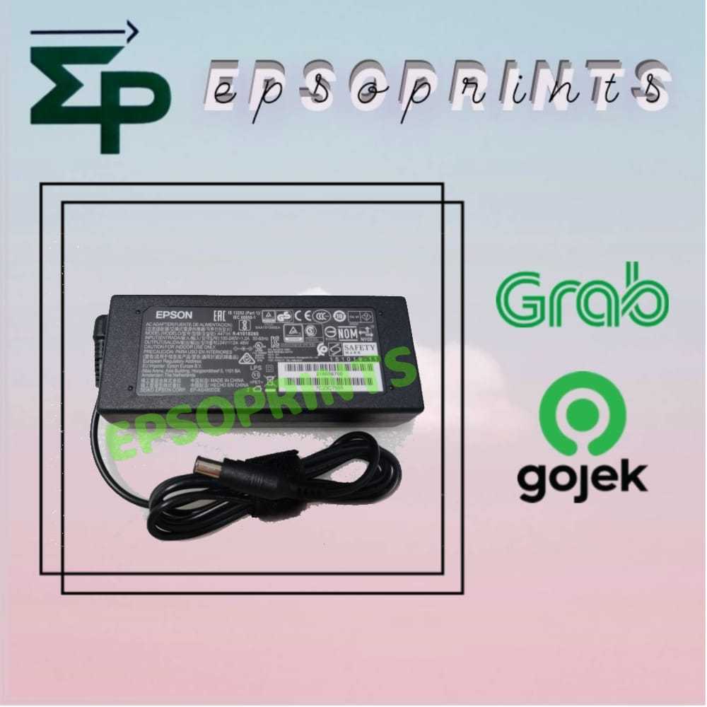 AC Adaptor EPSON Scanner Workforce DS410 DS520 DS530II DS570WII Adaptor DS410 DS520 DS530II DS570WII