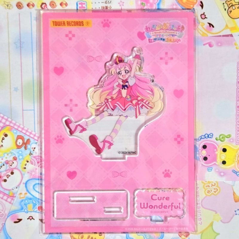 Wonderful Precure x Tower Records Exclusive Cure Wonderful Acrylic Stand