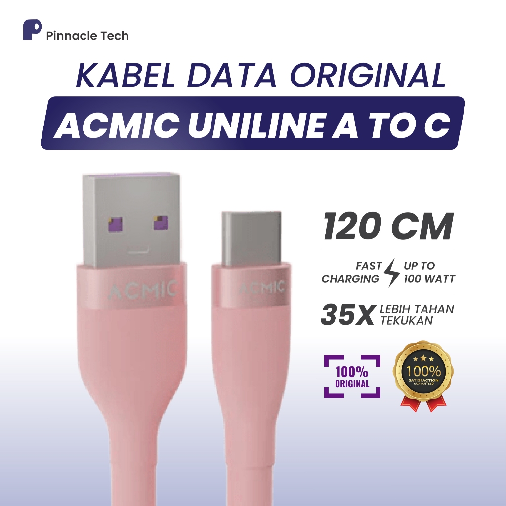 ACMIC UNILINE Cable Original Kabel Data Fast Charging A to Type C