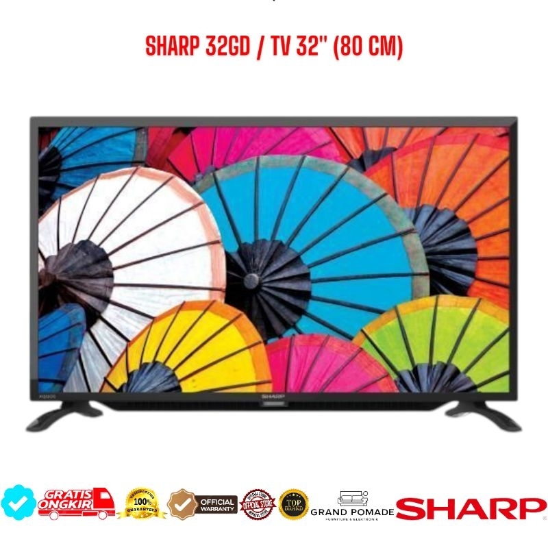 TV SHARP 32GD 32 INCH (80 CM)