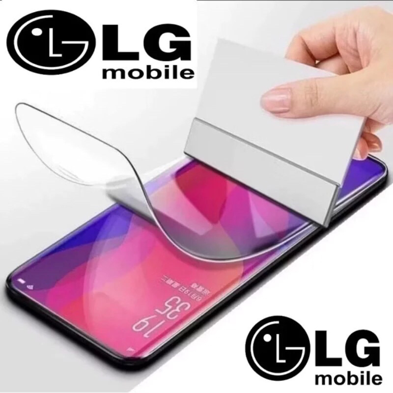 Anti Gores hydrogel (Layar) LG V60 ThinQ V50 ThinQ 5G V50s V40 V30 V35 ThinQ V20 V10 Velvet 5G