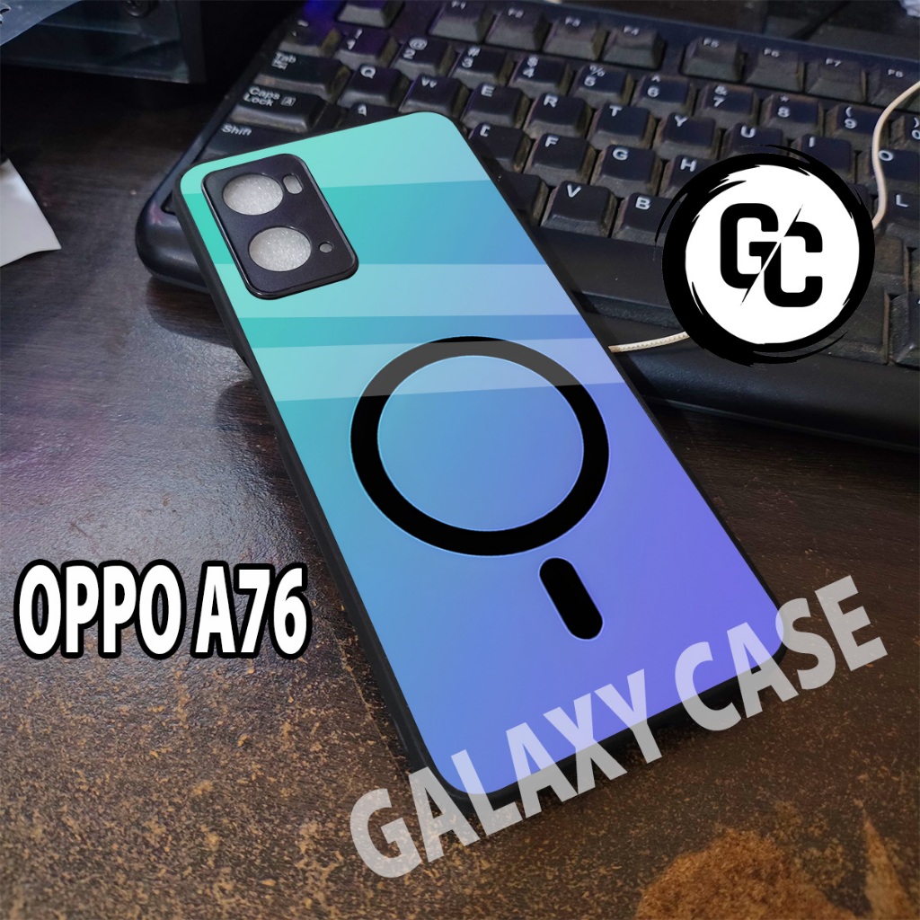 case OPPO A76/GC6/Motif CEWEK/softcase glossy OPPO A76 A36/Casing OPPO A76/Case glitter/kesing