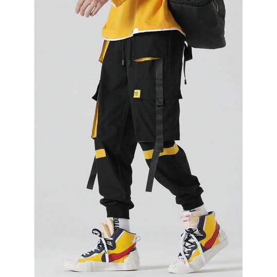 MUZAKISHOP1 - METAL JOGGER PANTS | celana panjang jogger | celana jogger wanita | celana jogger pria