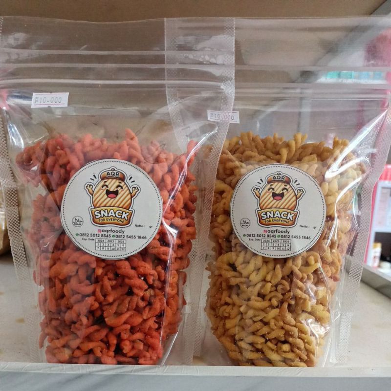 

Snack Spiral Original & Pedas Daun Jeruk 250gram & 500gram