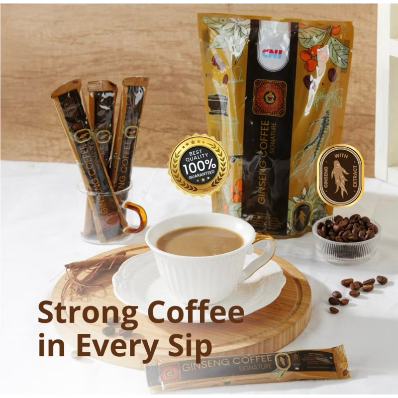 

CNI Ginseng Coffee Signature isi 10 Sachet