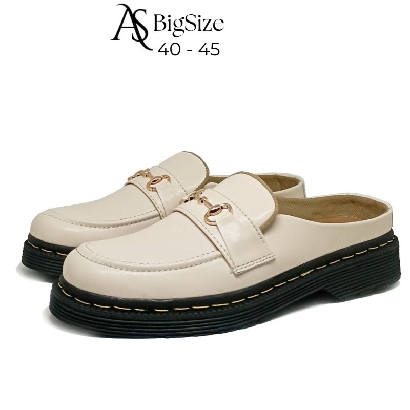 AS - 570 Cream Bustong Wanita BigSize 40.45 Sendal Docmar Bustong Jumbo
