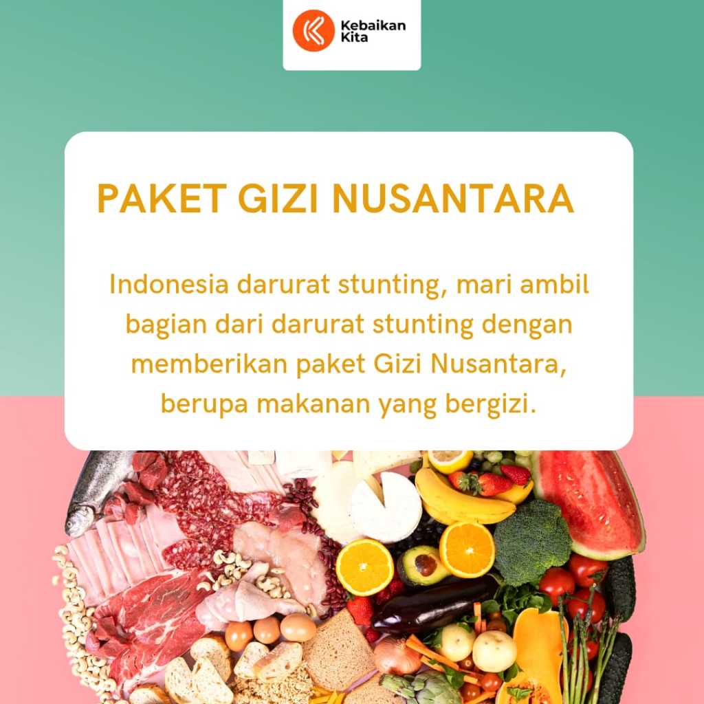 

Paket Gizi Nusantara - Yayasan Kebaikan Kita