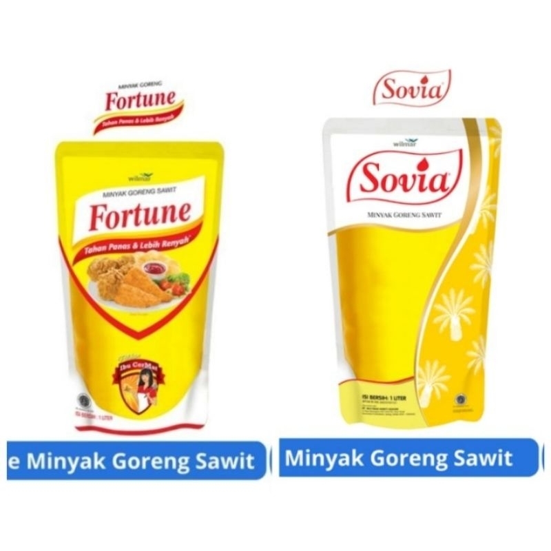 

MINYAK GORENG SOVIA / FORTUNE 1L