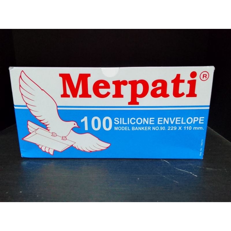 

(1 PACK) AMPLOP MERPATI NO.90 (229x110MM)