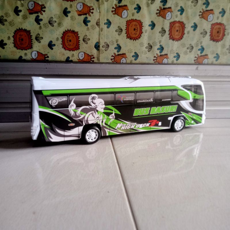 [BUS BASURI] bus basuri mainan anak, bus telolet basuri.