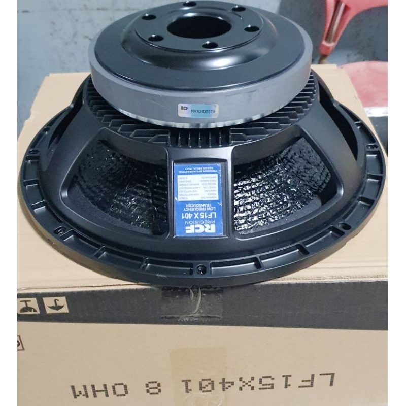 Speaker 15in RCF LF15X401 RCF LF15X401 Kertas tebal jeruk Grade A Super