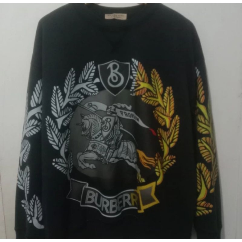 crewneck burberry big art