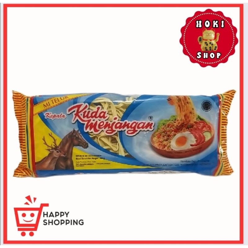 

Mie Telur Kuda Menjangan 200gr Pipih / Mie Menjangan Pipih / Mi Kuda Menjangan TA Besar