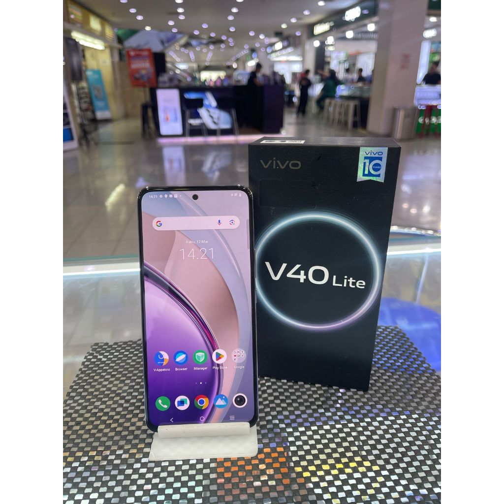 VIVO V40 LITE 4G 8/256GB SECOND SEKEN BEKAS RAM 8 INTERNAL 256