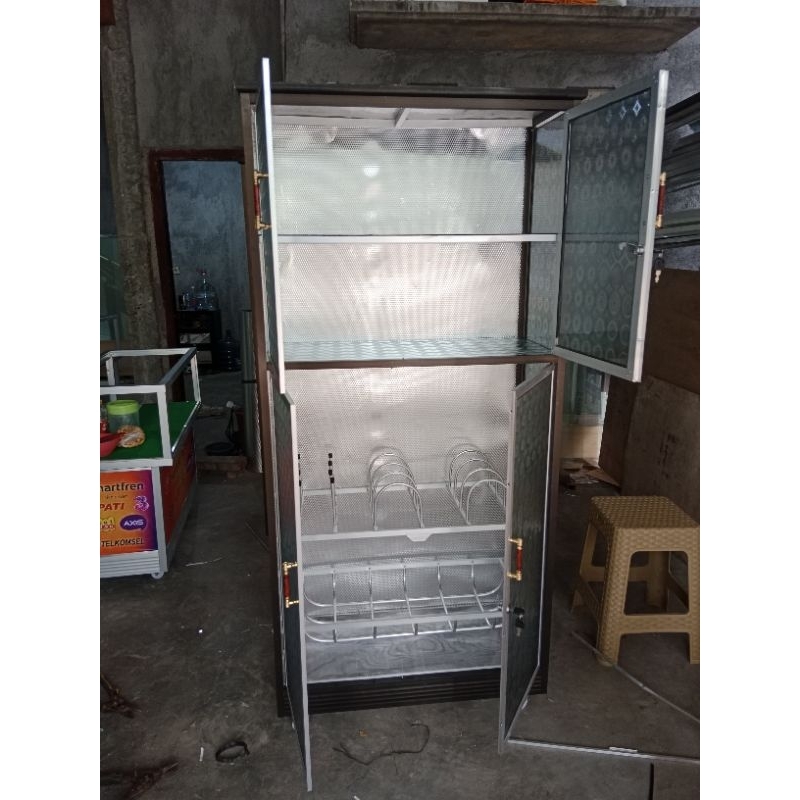 rak piring alumunium/rak piring