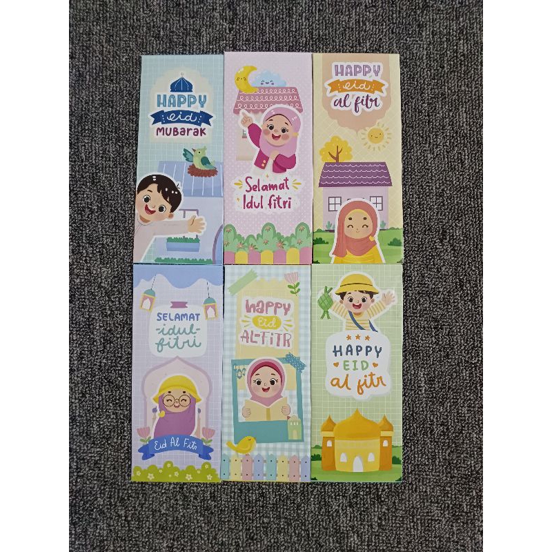 

Amplop Lebaran Lucu Isi 6 Pcs