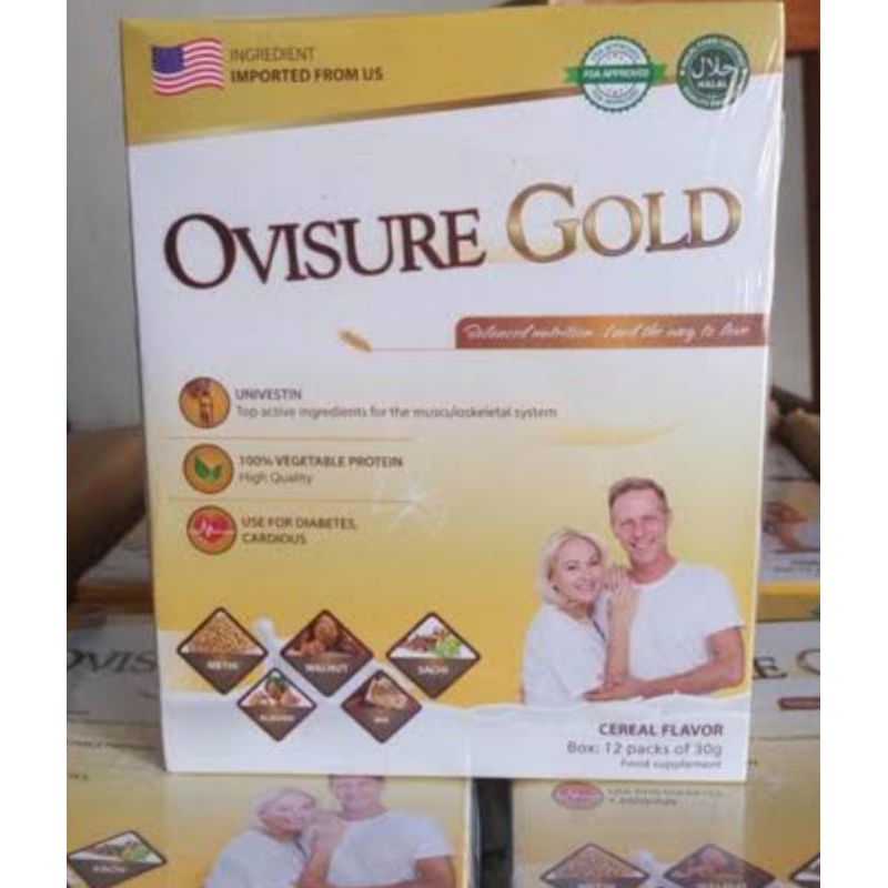 

Susu Ovisure Gold Susu kacang Obat Tulang Asli 100%Original