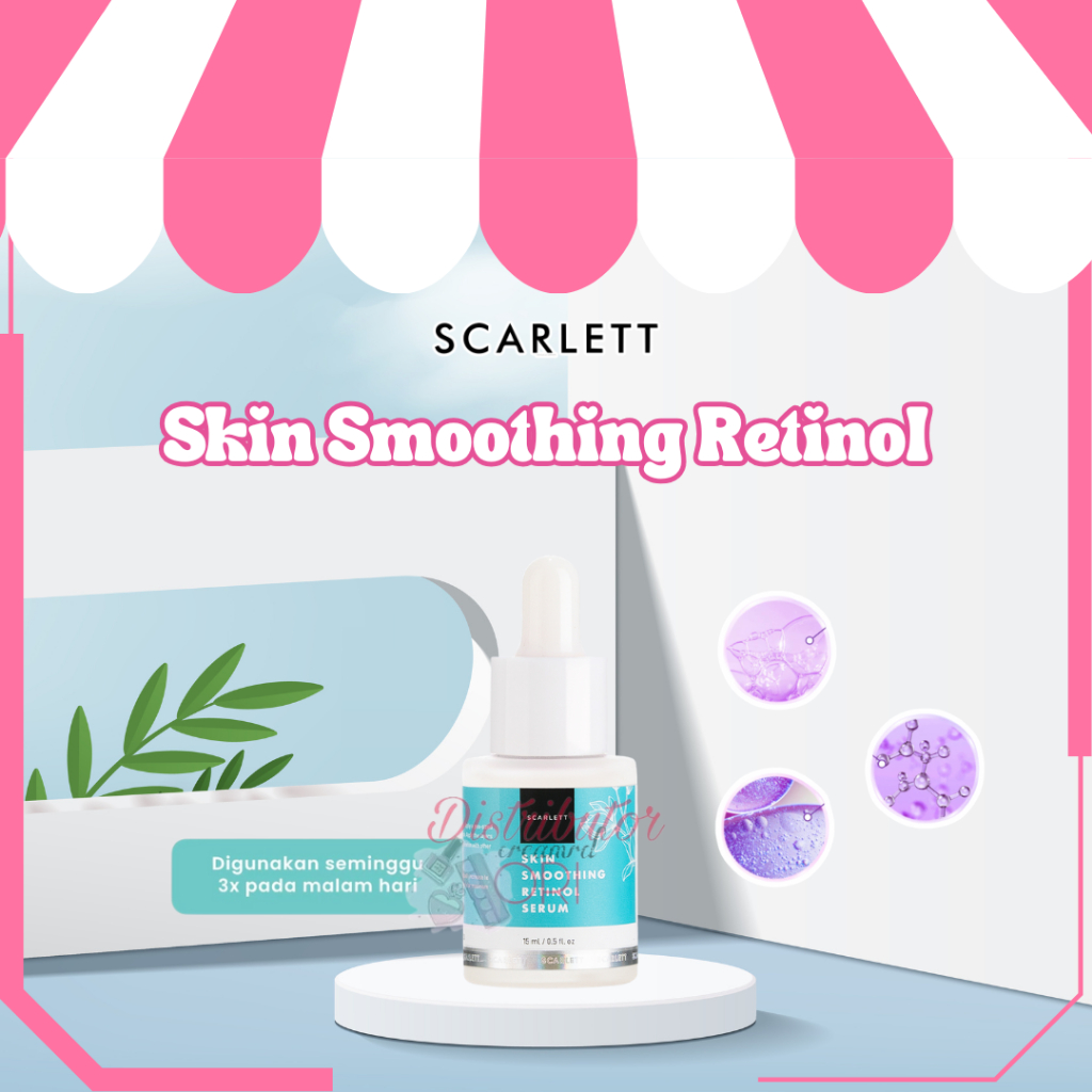 Scarlett Whitening Skin Smoothing Retinol Serum | retinol scarlett serum original