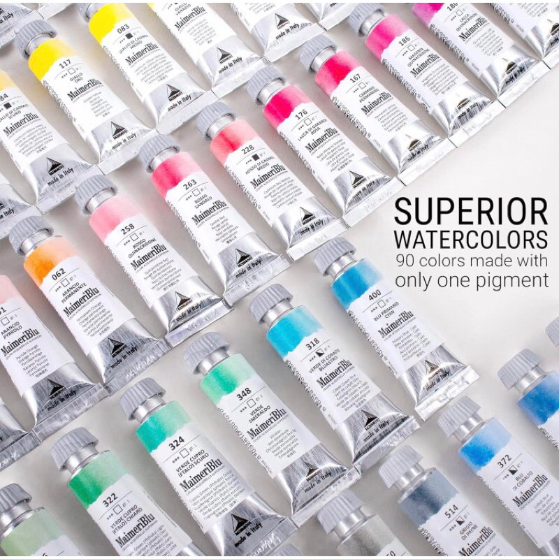 

MaimeriBlu Watercolor Half Pan Share Tube