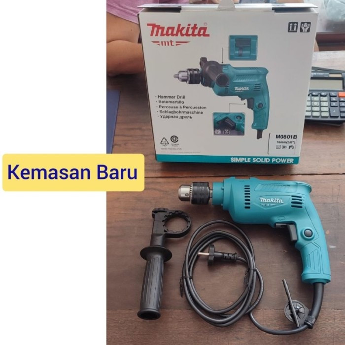 Makita bor tembok m0801b 16 mm bor hammer drill original