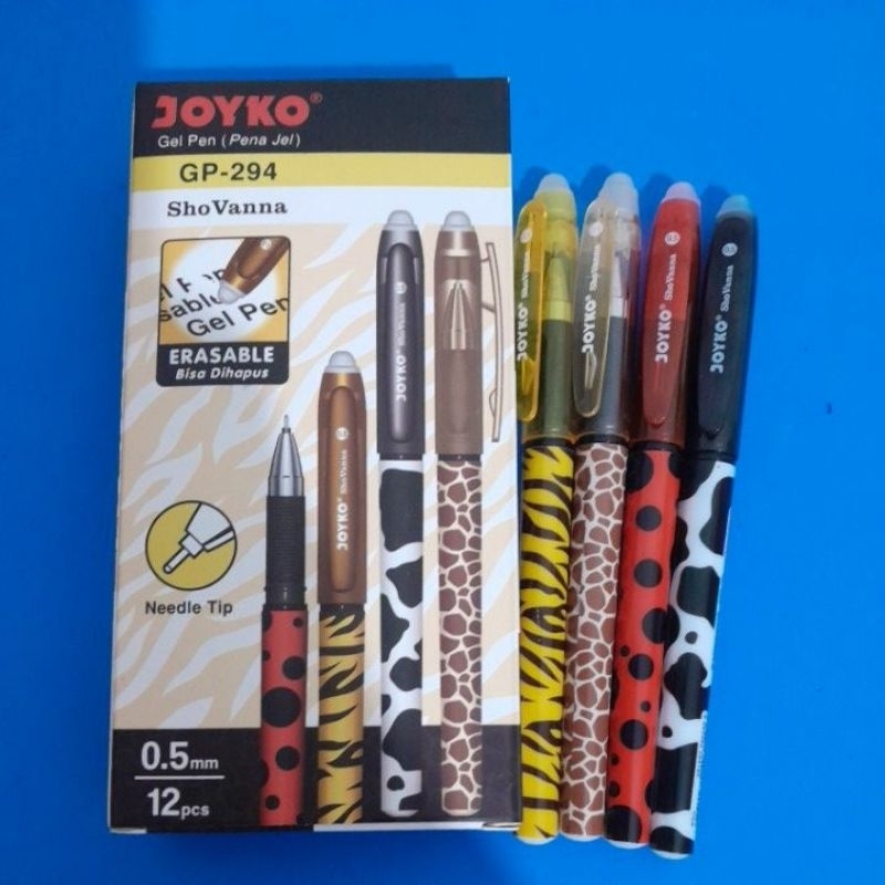 

Joyko erasable gel pen (hitam)0.5mm