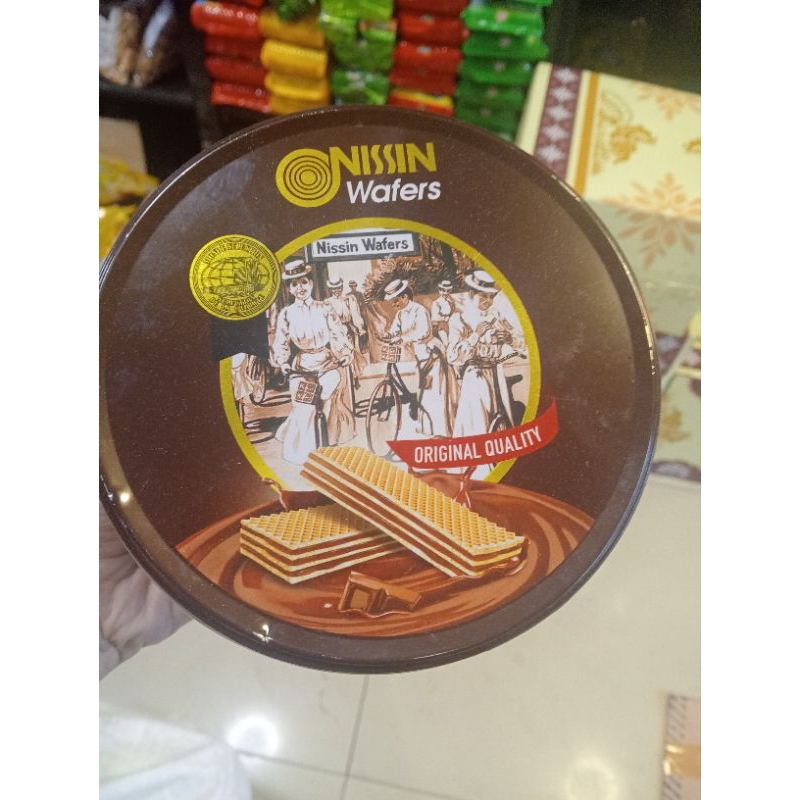 Nissin Wafer Kaleng Kecil 180 gr