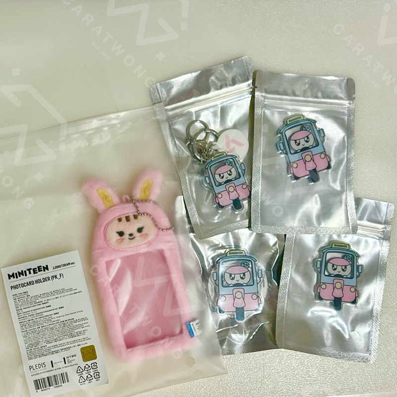 [READY STOCK] SEVENTEEN POP-UP in Bangkok Handcarry OFFICIAL Merchandise (Bongbongee Acrylic Magnet,