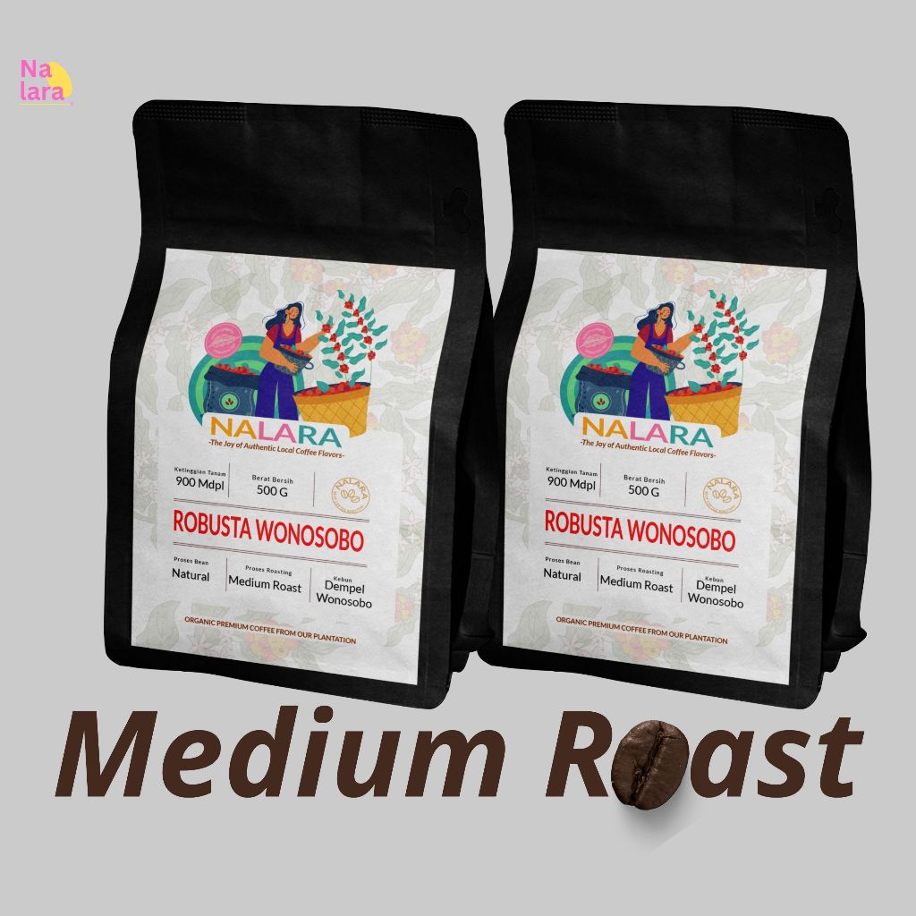 

Full Robusta Single Origin Natural Nalara Coffee – Biji Kopi Medium Roast