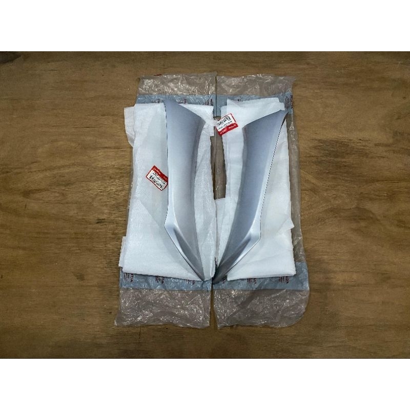 legshield leg shield sayap luar silver supra x 125 old lama original baru ahm