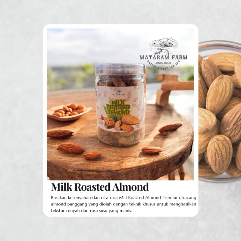 

Milk Roasted Almond 300 gram