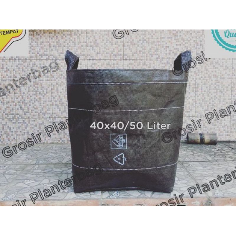Planter bag 50Liter Planter bag 40x40 Hitam Media Tanam Planterbag