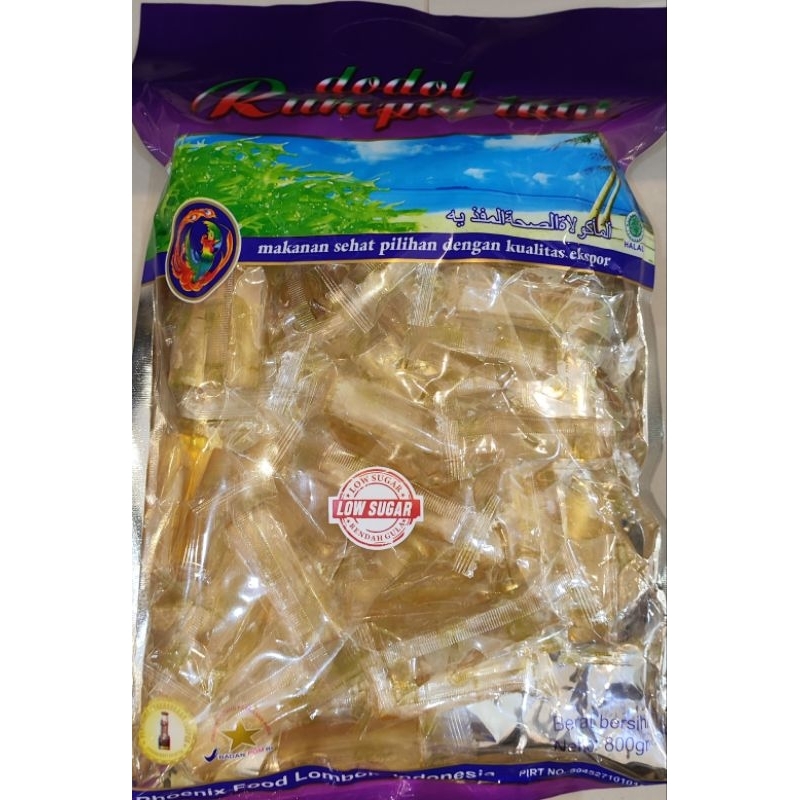 

Dodol Rumput Laut LOW SUGAR 800gr. cemilan sehat