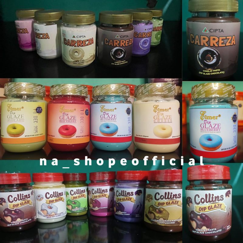 

COKELAT DIP GLAZE REPACK BOTOL 200 GRAM / COKLAT DONAT / TOPING ANEKA KUE LENGKAP DAN TERMURAH