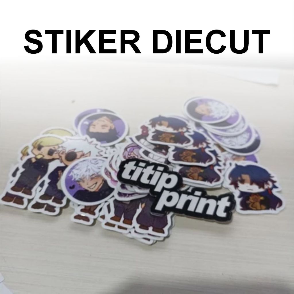 

Stiker Die Cut Custom