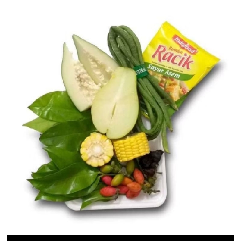 

paket sayur asem kumplit