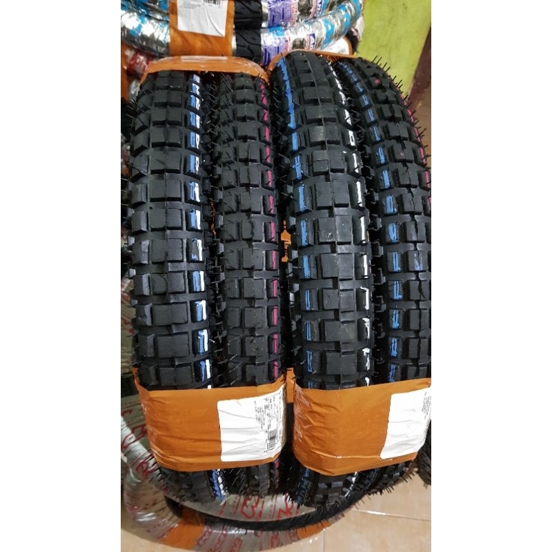 Ban Motor Semi Trail Supra Shogun Smash Jupiter Ring17 Ukuran 250-17 275-17 300-17 80/90-14  90/90-1