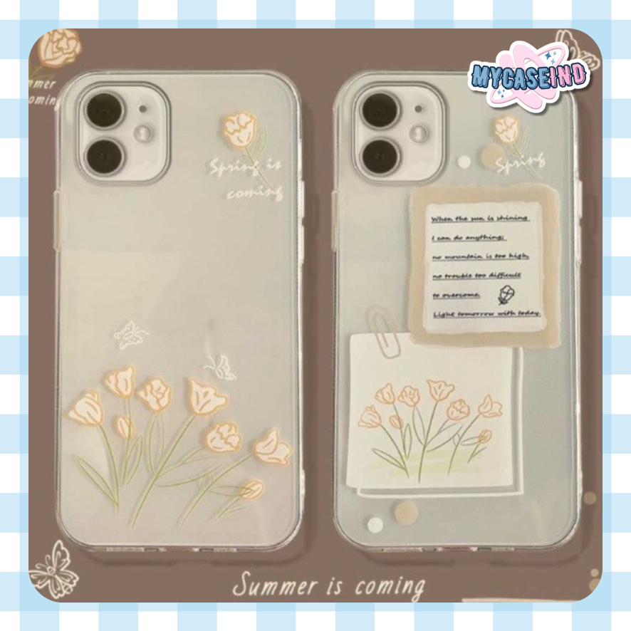 Spring printing anticrack case oppo a3x a78 a38 a18 A16 A55 5G a15 a31 a1k a54 a5s a7 a12 a5 a9 2020