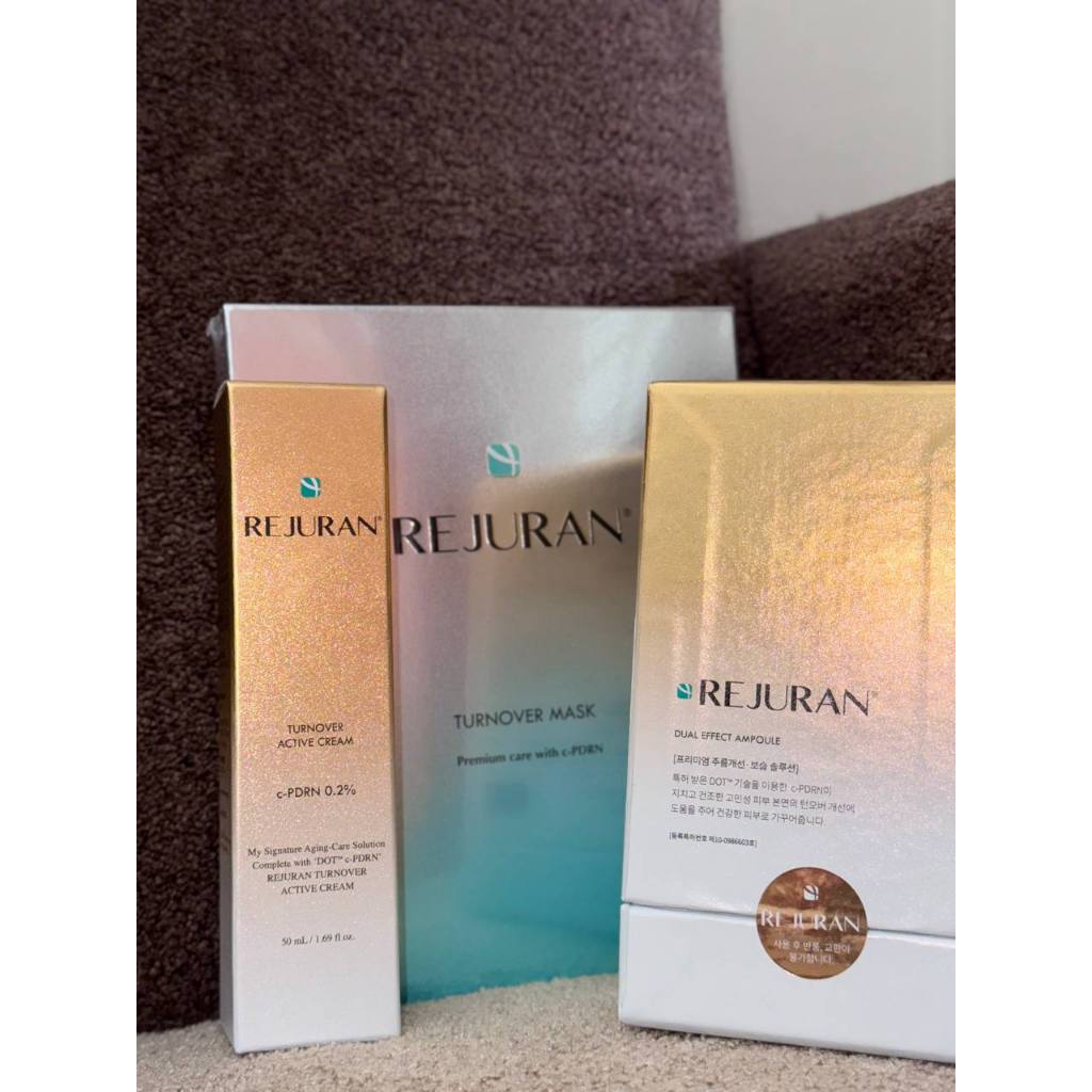 REJURAN TurnOver Ampoule Cream and Mask Dual Effect Dual PDRN 30ML