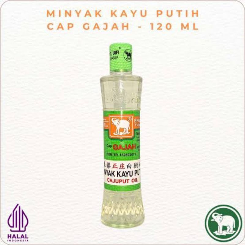 MINYAK KAYU PUTIH CAP GAJAH 120 ML