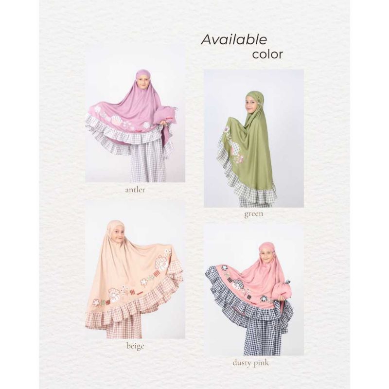 Dannis Mukena Anak D'Garden