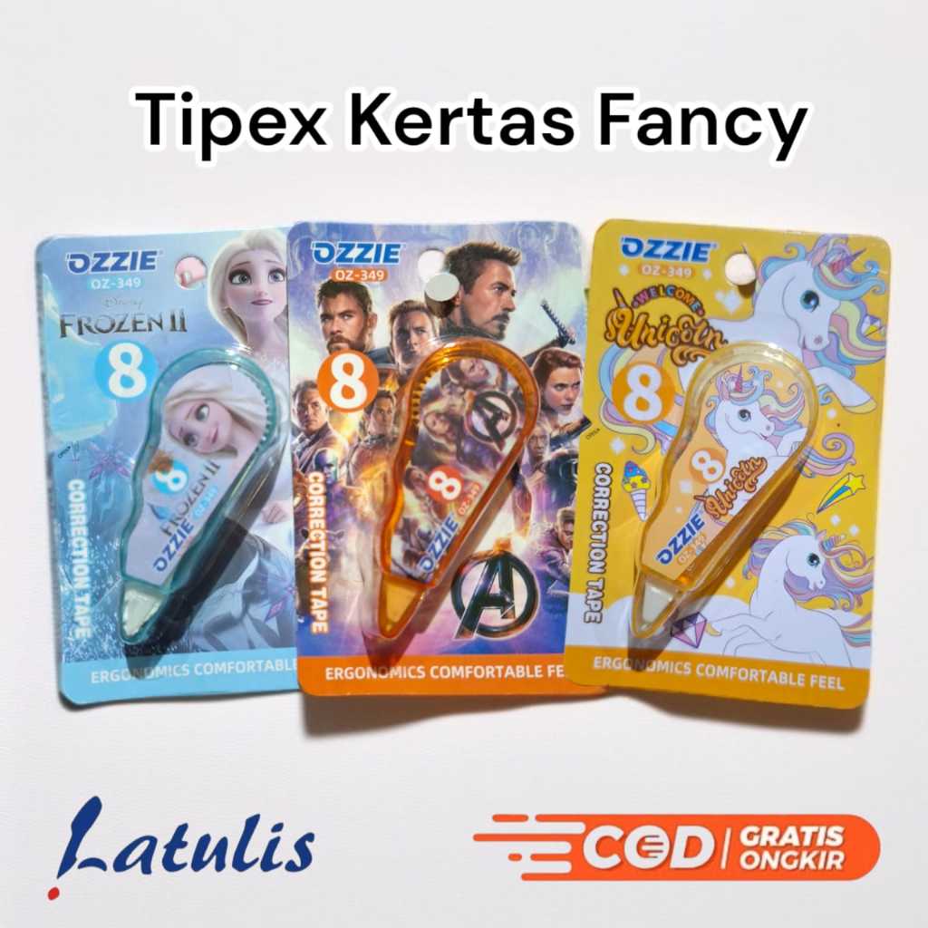 

Correction tape Mini / Tip-ex Mini Kertas