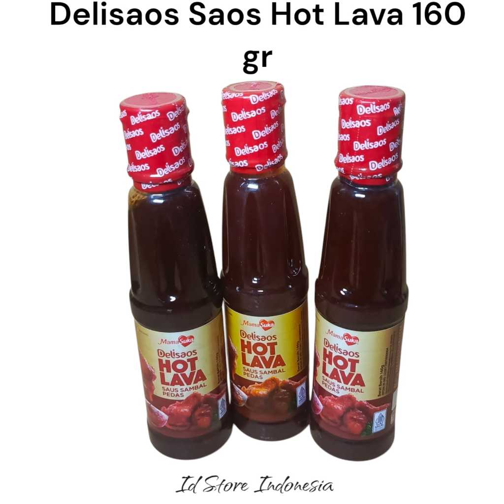 

Mama Suka Delisaos Saus Hot Lava 160 gr