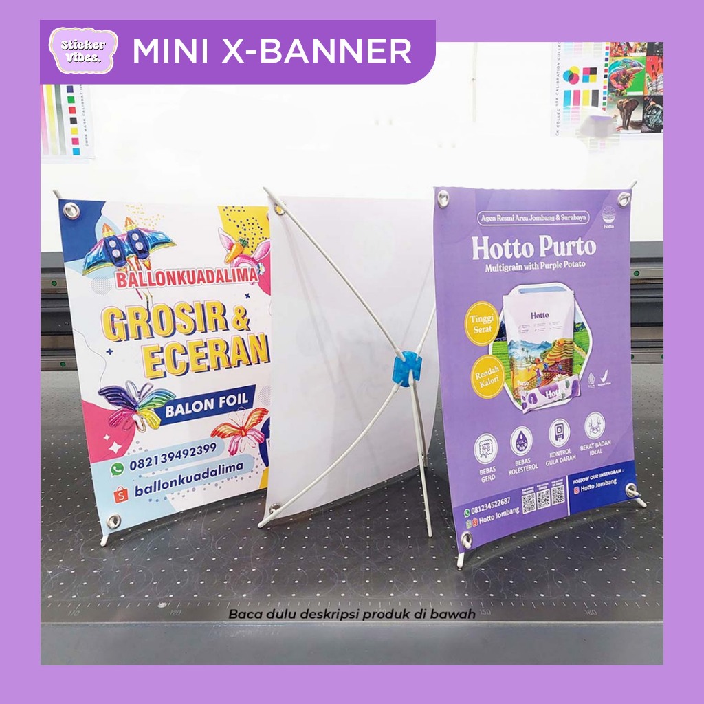 Print Mini X Banner Luster 30x40 cm