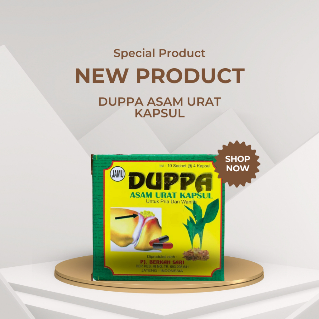 

Duppa Kapsul Asam urat dan Pegalinu