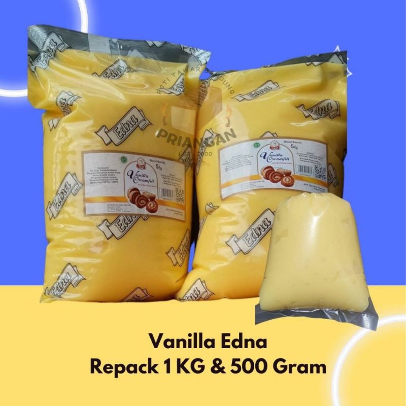 

Jual EDNA vanilla Creamfill Repack 1 kg Shopee Indonesia