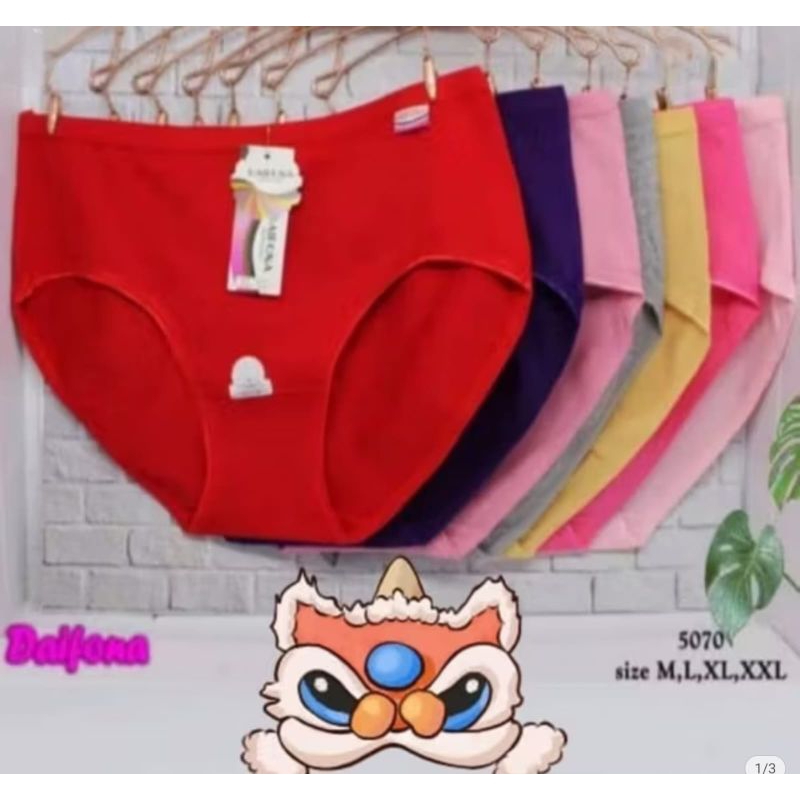 celana dalam wanita daifona 5070(3 pcs)