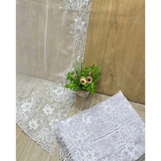 Kain Kebaya Bordir Terbaru Motif Bunga Lonceng