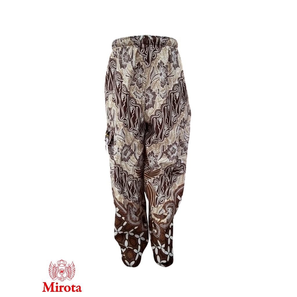 Celana Panjang Batik Anak Pria | Celana Batik Santung Premium